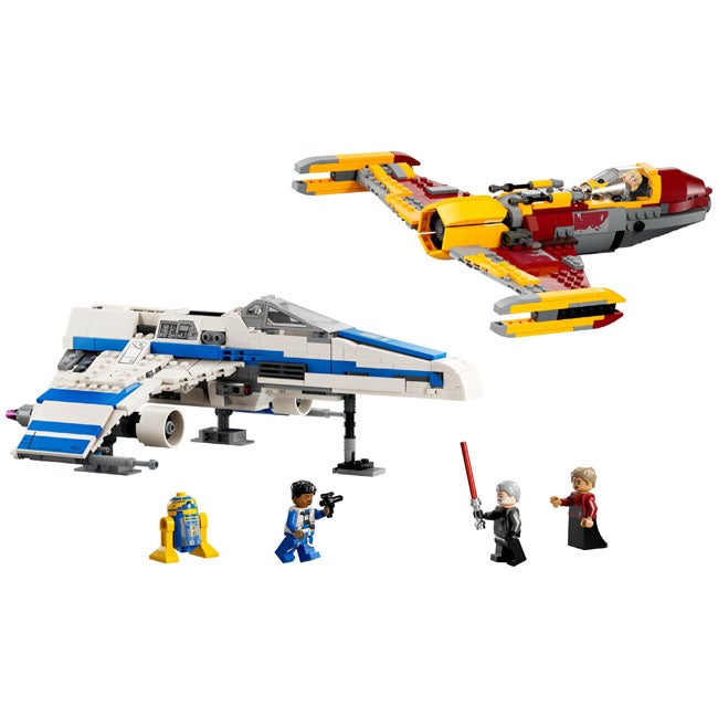 LEGO STAR WARS NEW REPUBLIC E-WING VS. SHIN HATI'S STARFIGHT
