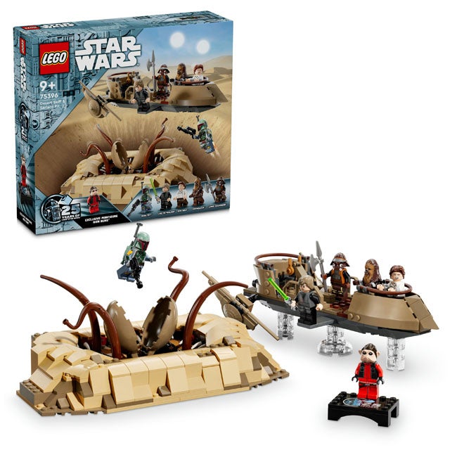 LEGO STAR WARS DESERT SKIFF AND SARLACC PIT