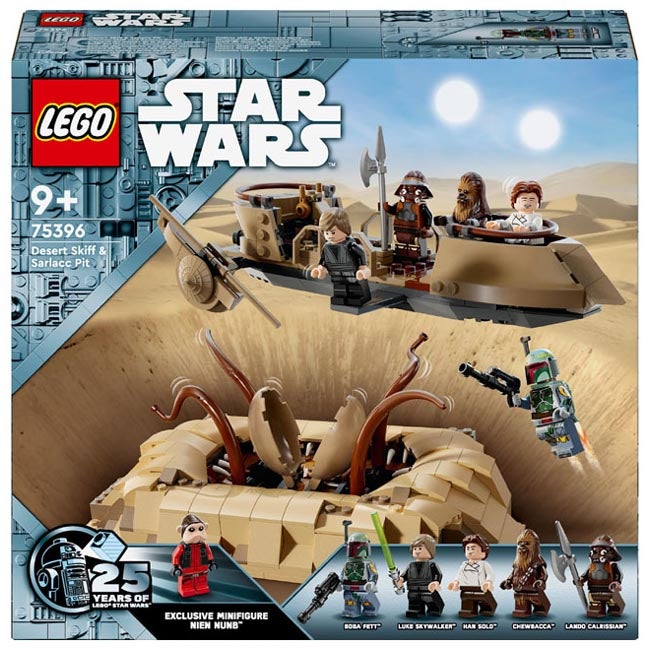 LEGO STAR WARS DESERT SKIFF AND SARLACC PIT