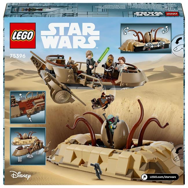 LEGO STAR WARS DESERT SKIFF AND SARLACC PIT