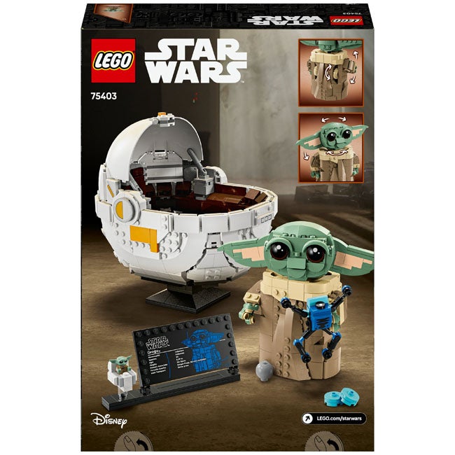LEGO STAR WARS GROGU WITH HOVER PRAM