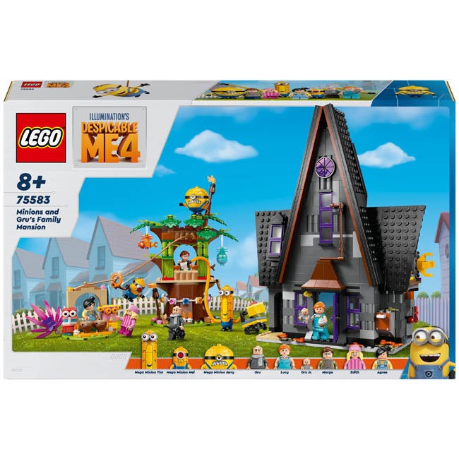 LEGO MINIONS AND GRUS FAMILY MANSION