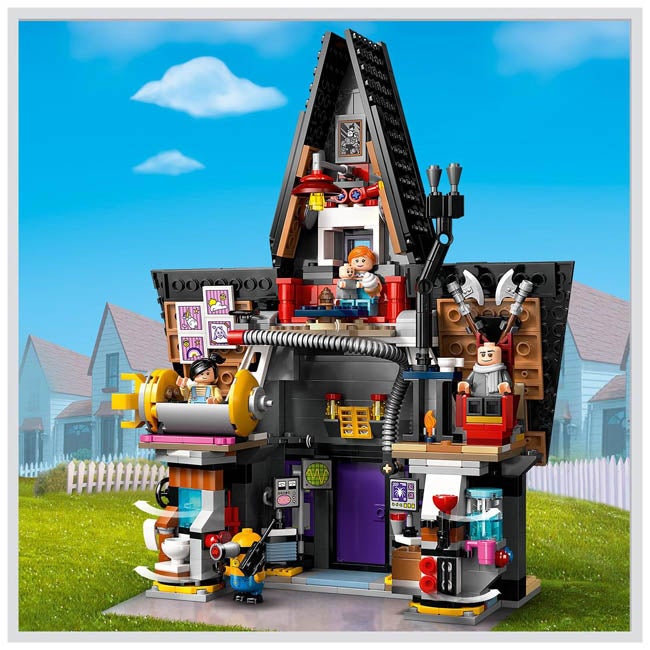 LEGO MINIONS AND GRUS FAMILY MANSION