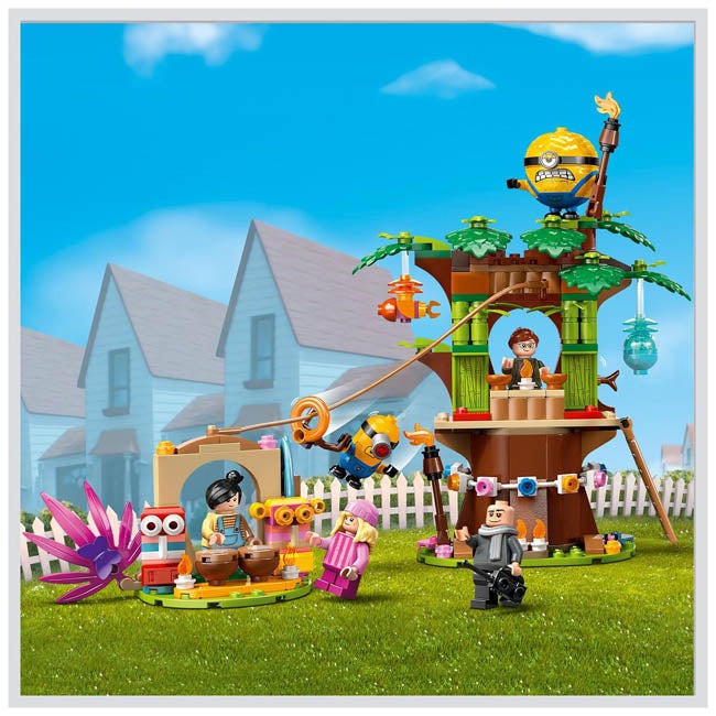 LEGO MINIONS AND GRUS FAMILY MANSION