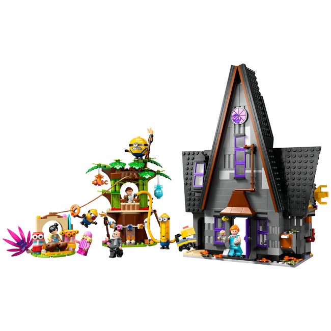 LEGO MINIONS AND GRUS FAMILY MANSION