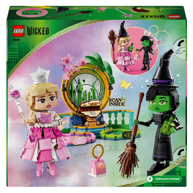 LEGO WICKED ELPHABA & GLINDA FIGURES