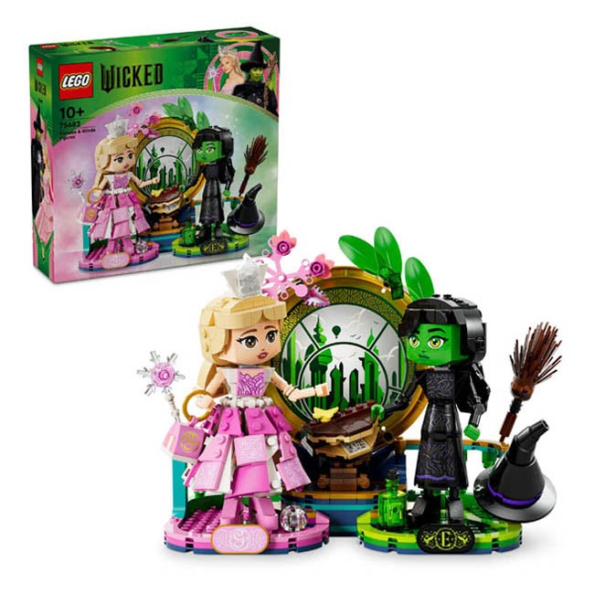 LEGO WICKED ELPHABA & GLINDA FIGURES