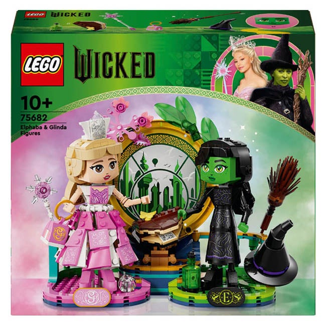 LEGO WICKED ELPHABA & GLINDA FIGURES