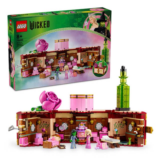 LEGO WICKED GLINDA & ELPHABA'S DORMITORY