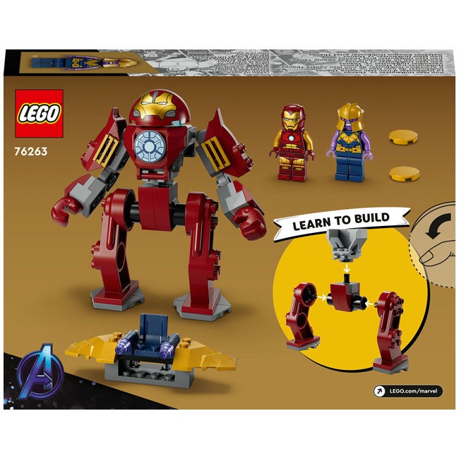 LEGO IRON MAN HULKBUSTER VS THANOS