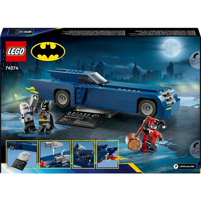 LEGO BATMAN BATMAN WITH THE BATMOBILE VS. HARLEY QUINN AN