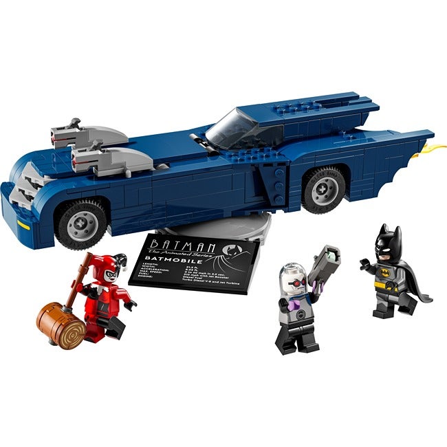 LEGO BATMAN BATMAN WITH THE BATMOBILE VS. HARLEY QUINN AN