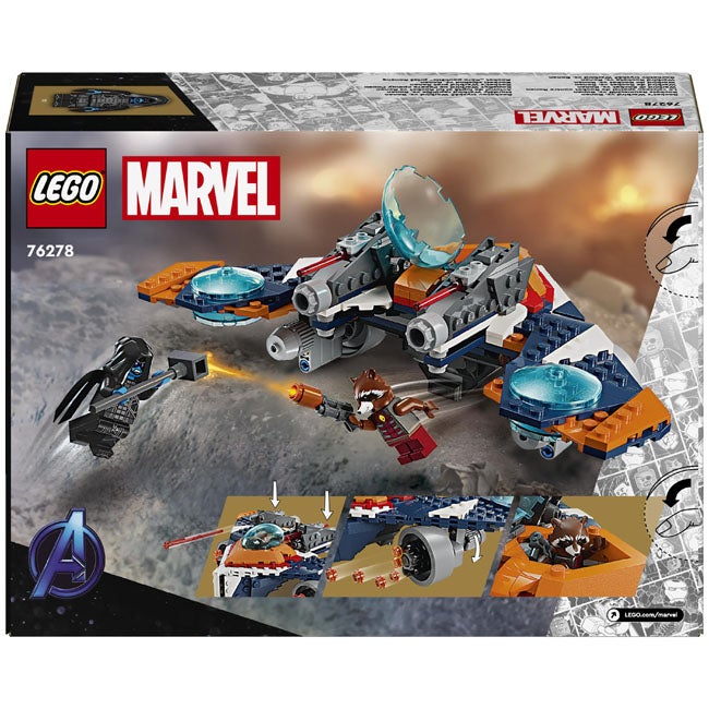 LEGO SUPER HEROES MARVEL ROCKETS WARBIRD VS. RONAN