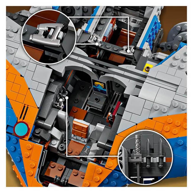 LEGO MARVEL GUARDIANS OF THE GALAXY : THE MILANO