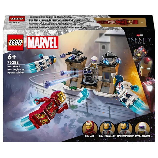 LEGO MARVEL IRON MAN AND IRON LEGION VS. HYDRA SOLDIER