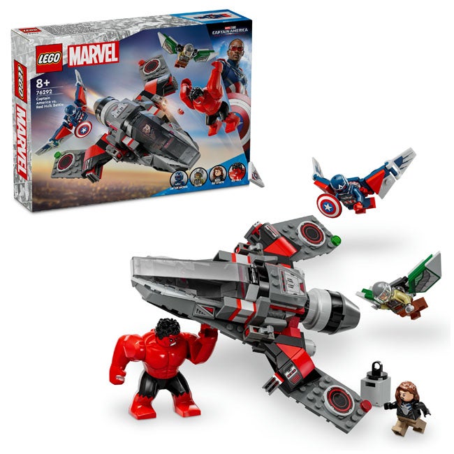 LEGO MARVEL CAPTAIN AMERICA VS. RED HULK BATTLE