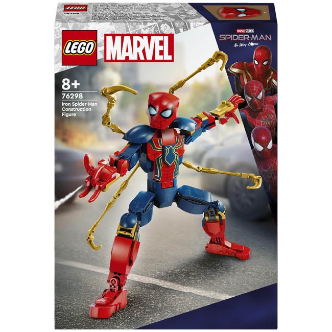 LEGO SPIDERMAN MARVEL IRON SPIDERMAN CONSTRUCTION FIGURE