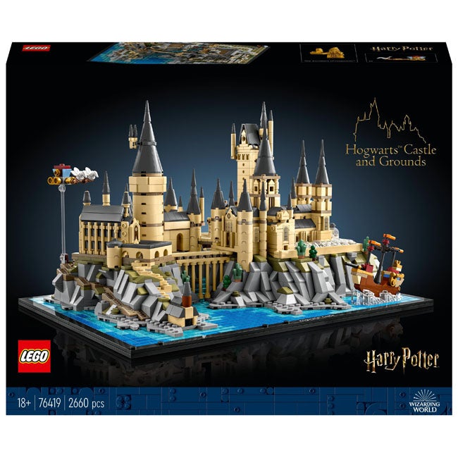 LEGO HARRY POTTER HOGWARTS CASTLE AND GROUNDS