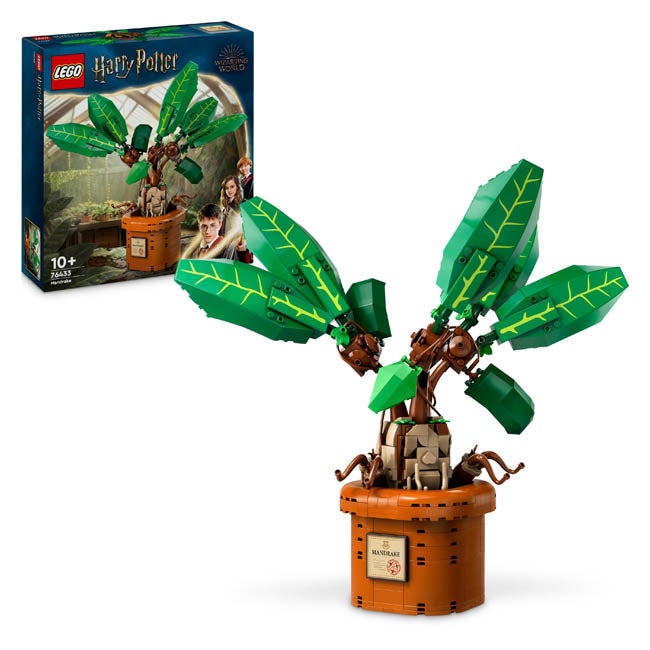 LEGO HARRY POTTER MANDRAKE MAGICAL PLANT TOY