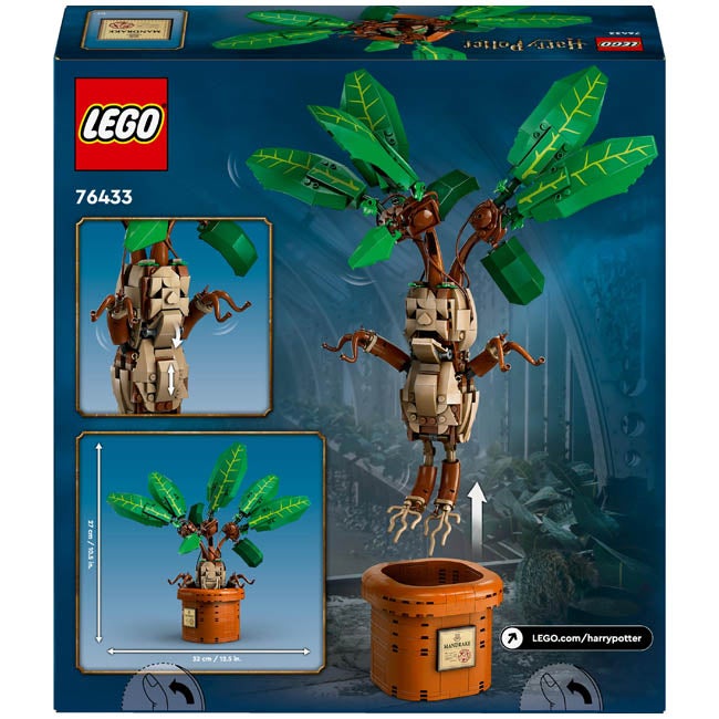 LEGO HARRY POTTER MANDRAKE MAGICAL PLANT TOY