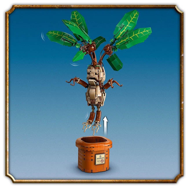 LEGO HARRY POTTER MANDRAKE MAGICAL PLANT TOY