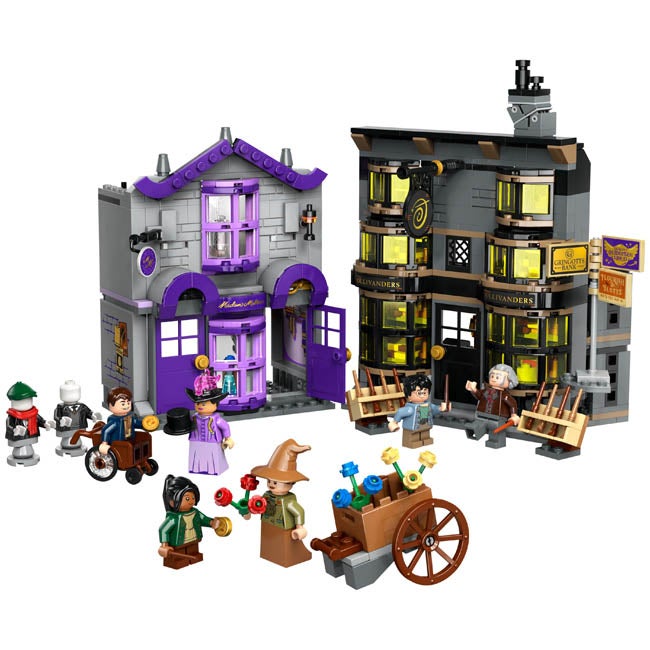 LEGO HARRY POTTER OLLIVANDERS AND MADAM MALKINS ROBES