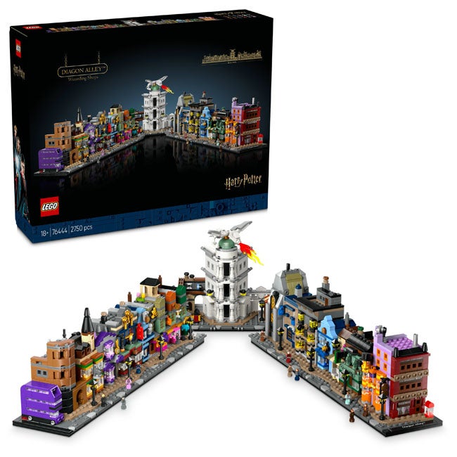 LEGO HARRY POTTER DIAGON ALLEY WIZARDING SHOPS