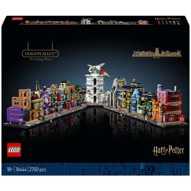 LEGO HARRY POTTER DIAGON ALLEY WIZARDING SHOPS