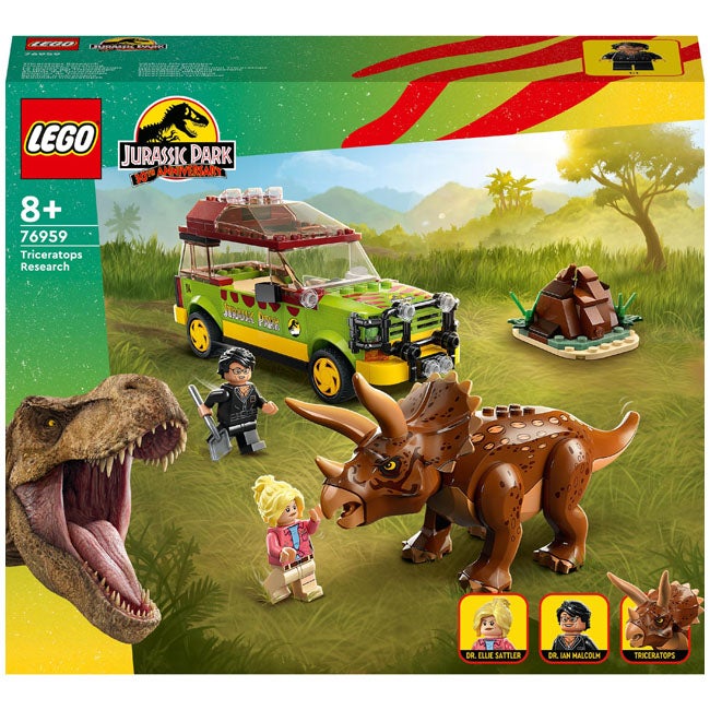 LEGO JURASSIC WORLD TRICERATOPS RESEARCH