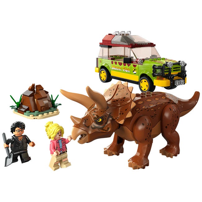 LEGO JURASSIC WORLD TRICERATOPS RESEARCH