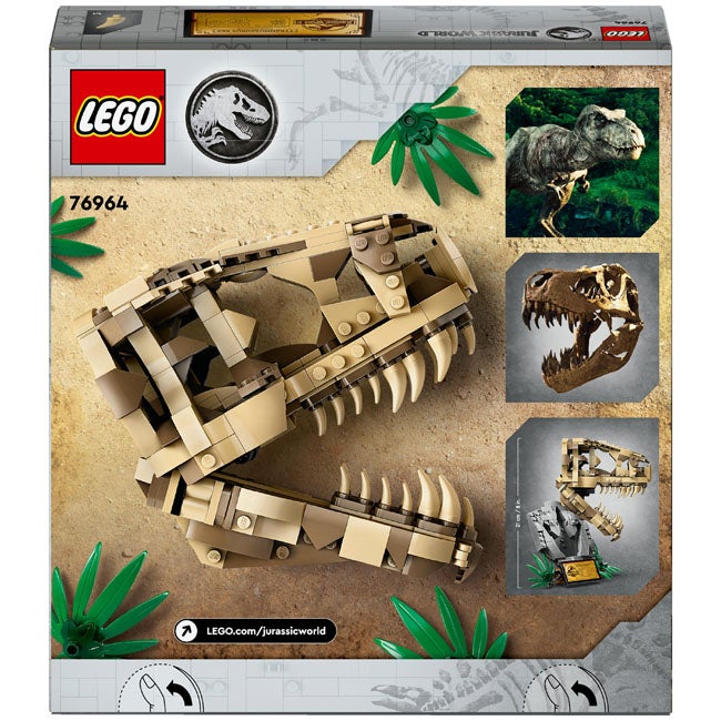 LEGO JURASSIC WORLD DINOSAUR FOSSILS: TREX SKULL
