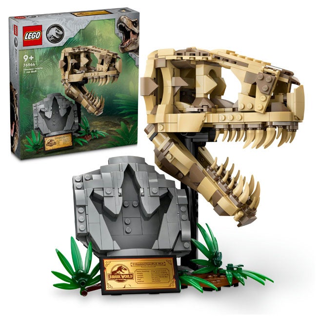LEGO JURASSIC WORLD DINOSAUR FOSSILS: TREX SKULL