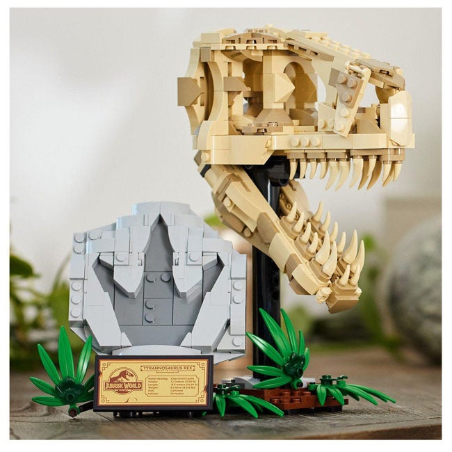 LEGO JURASSIC WORLD DINOSAUR FOSSILS: TREX SKULL