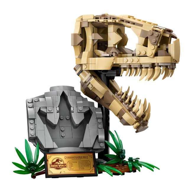 LEGO JURASSIC WORLD DINOSAUR FOSSILS: TREX SKULL