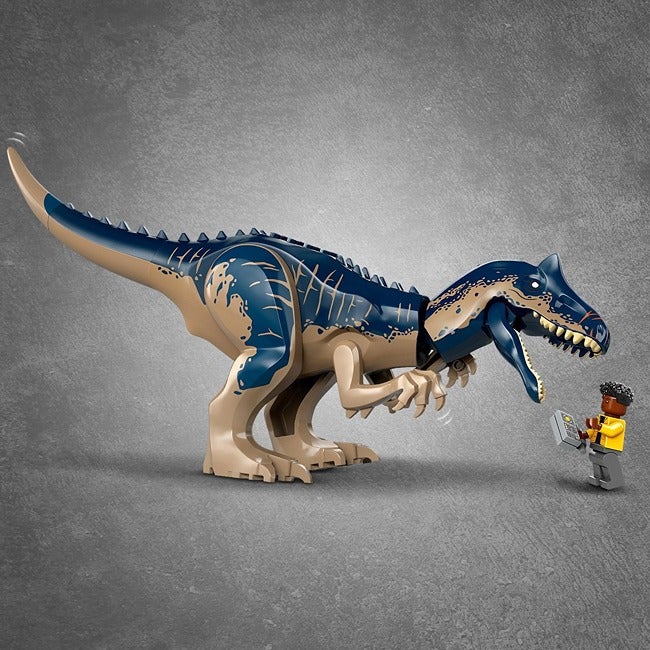 LEGO JURASSIC WORLD DINOSAUR MISSIONS: ALLOSAURUS TRANSPORT