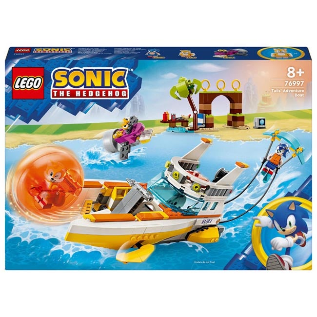 LEGO SONIC THE HEDGEHOG TAILS ADVENTURE BOAT