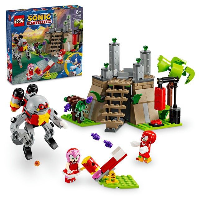 LEGO SONIC THE HEDGEHOG KNUCKLES AND THE MASTER EMERALD SHRI