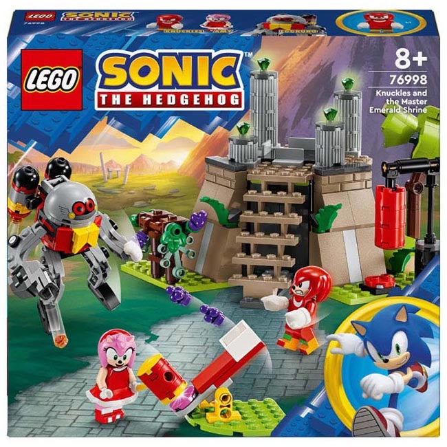 LEGO SONIC THE HEDGEHOG KNUCKLES AND THE MASTER EMERALD SHRI