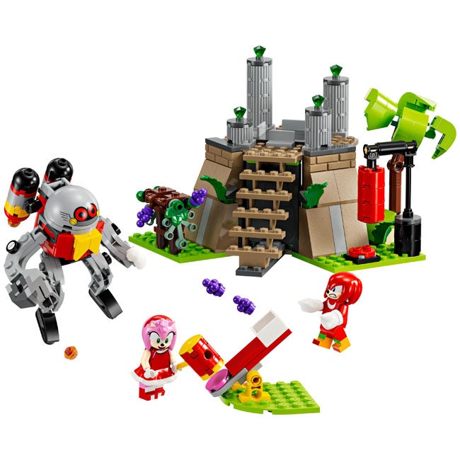 LEGO SONIC THE HEDGEHOG KNUCKLES AND THE MASTER EMERALD SHRI