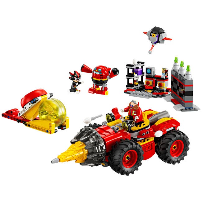 LEGO SONIC THE HEDGEHOGO SUPER SONIC VS. EGG DRILLSTER