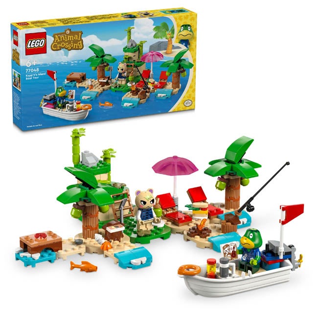 LEGO ANIMAL CROSSING KAPP N S ISLAND BOAT TOUR