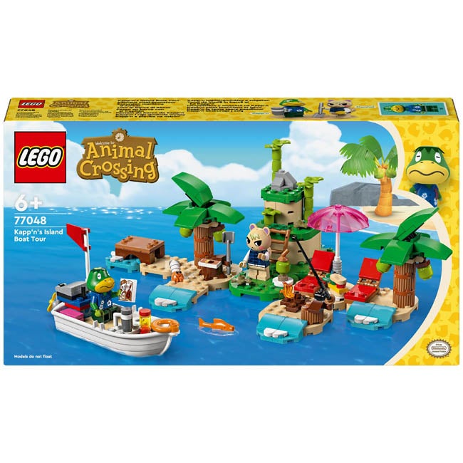 LEGO ANIMAL CROSSING KAPP N S ISLAND BOAT TOUR