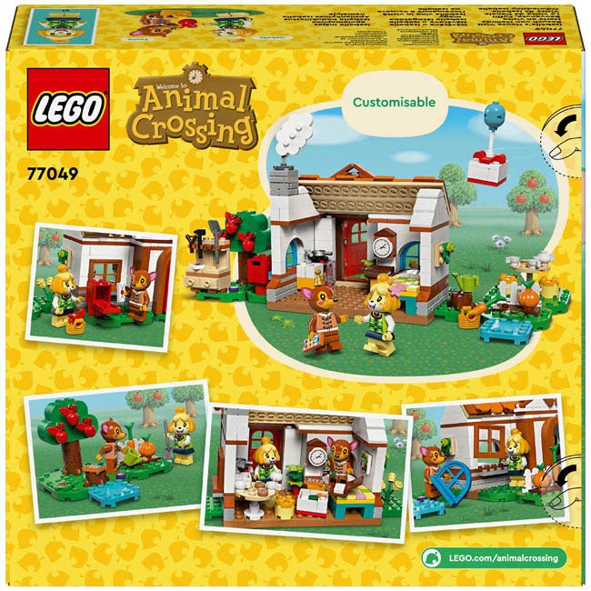 LEGO ANIMAL CROSSING ISABELLES HOUSE VISIT