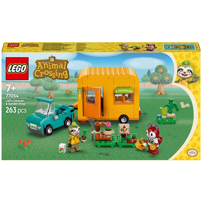 LEGO ANIMAL CROSSING LEIFS CARAVAN AND GARDEN SHOP