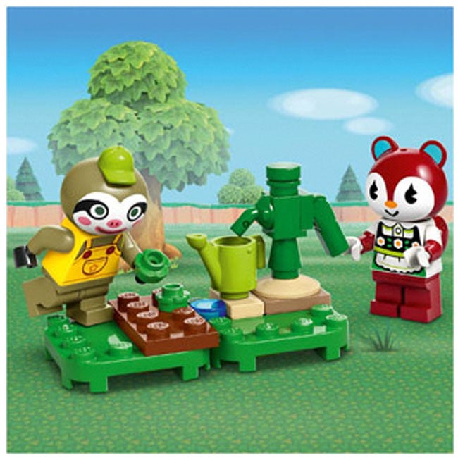 LEGO ANIMAL CROSSING LEIFS CARAVAN AND GARDEN SHOP