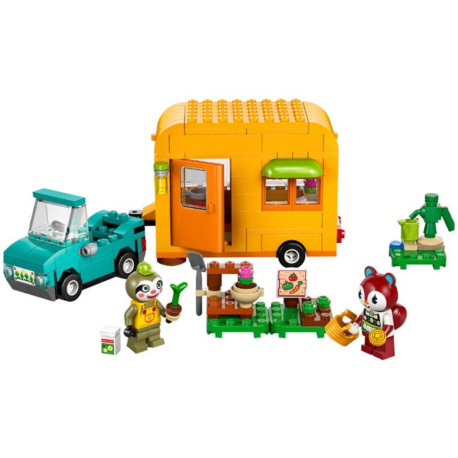 LEGO ANIMAL CROSSING LEIFS CARAVAN AND GARDEN SHOP