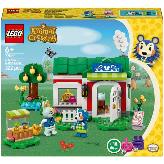 LEGO ANIMAL CROSSING ABLE SISTERS CLOTHING SHOP