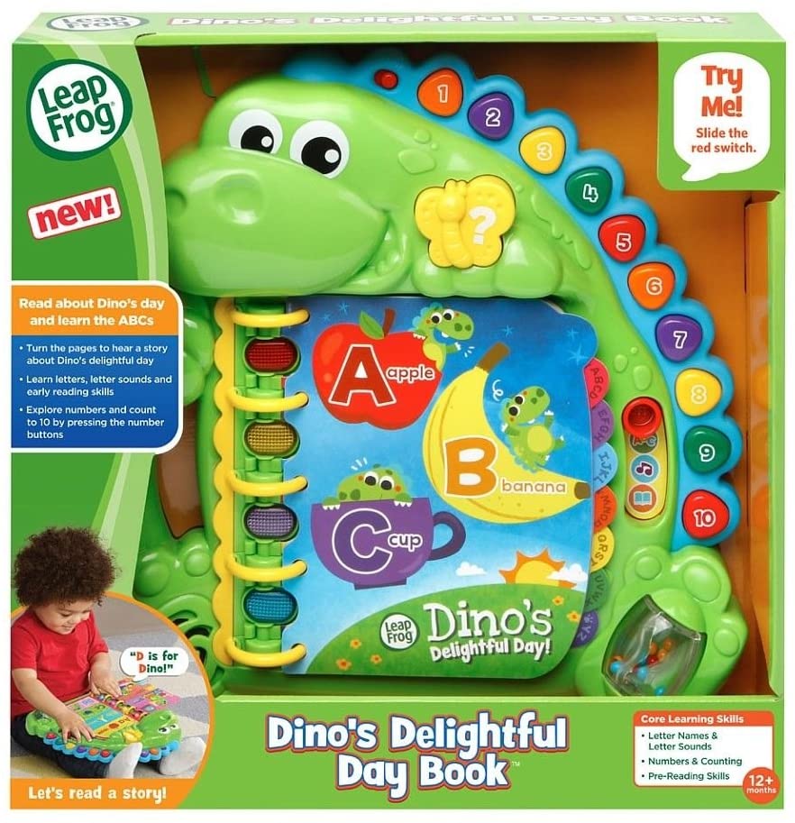 LEAPFROG DINO'S DELIGHTFUL DAY BOOK