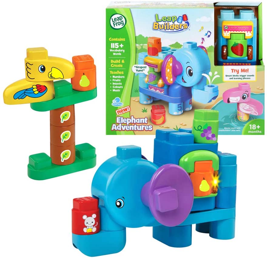 LEAPFROG BLOCK PLAY- ELEPHANT ADVENTURE