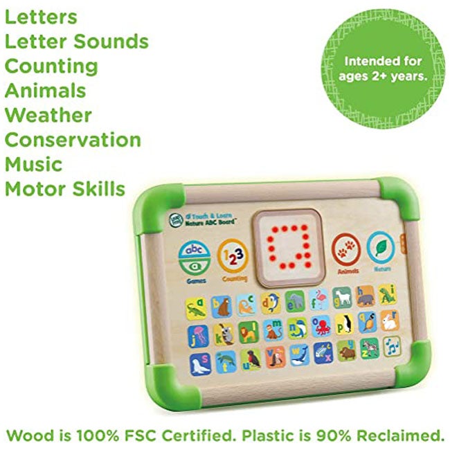 LEAP FROG TOUCH & LEARN NATURE ABC BOARD